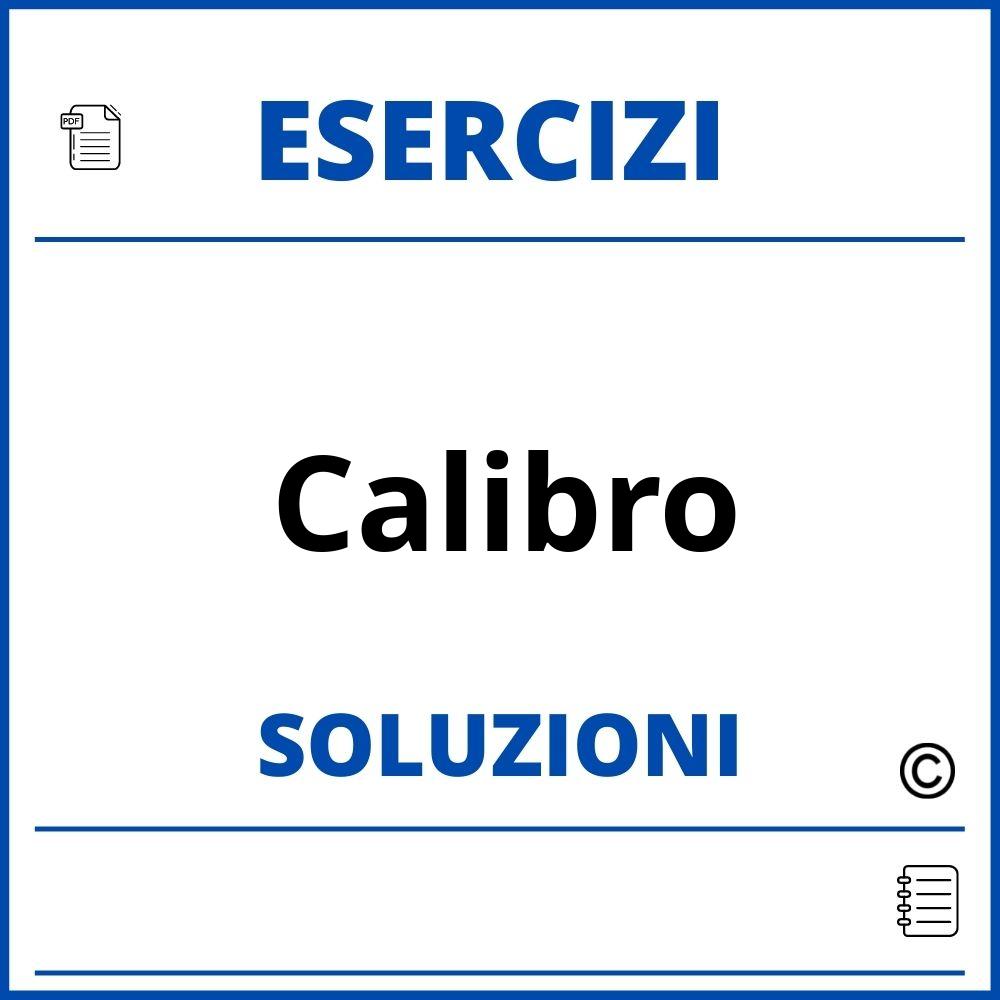 Esercizi Calibro Con Soluzioni Pdf