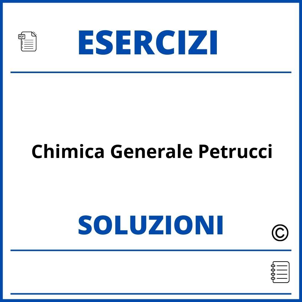 Soluzioni Esercizi Chimica Generale Petrucci Pdf