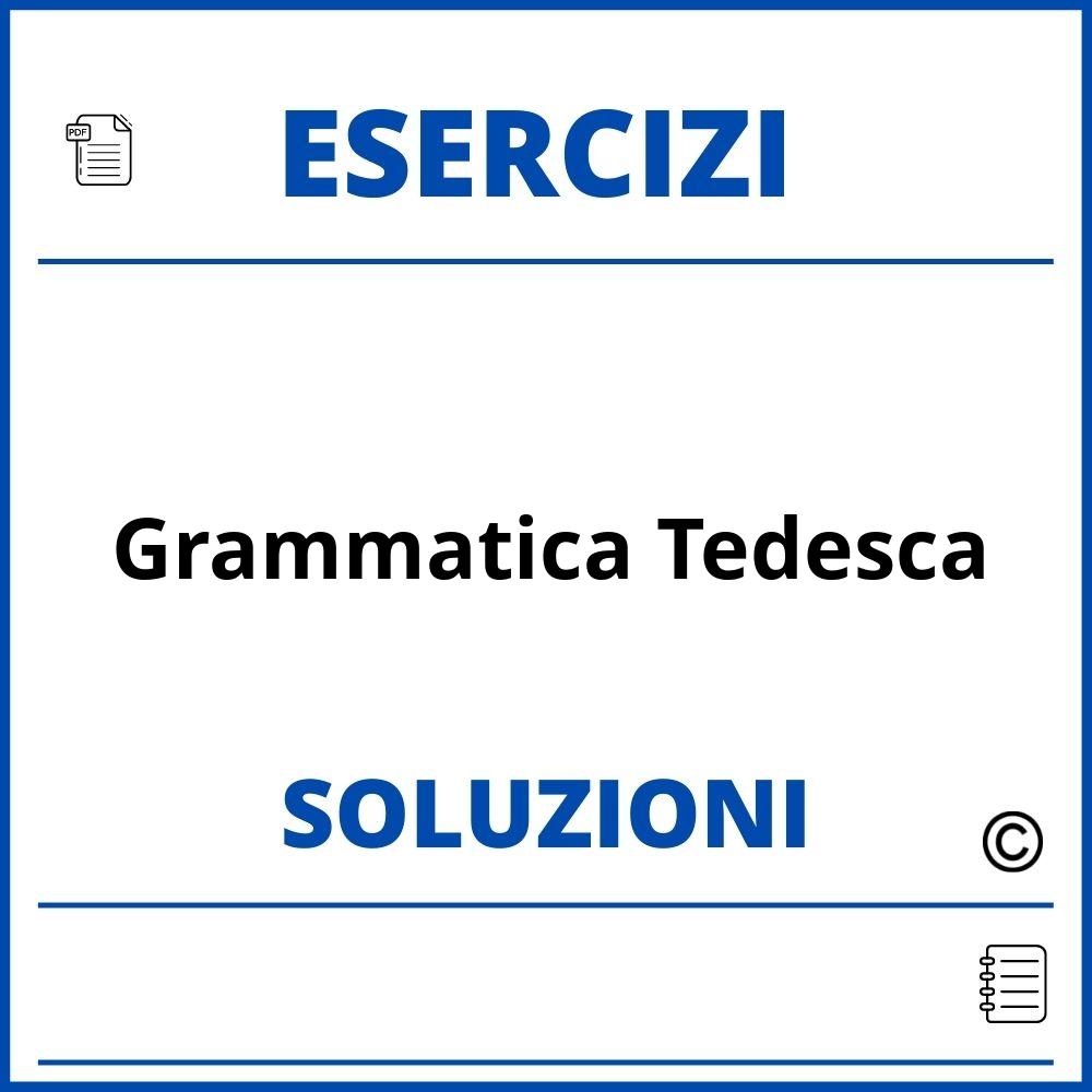 Esercizi Di Grammatica Tedesca Con Soluzioni Pdf