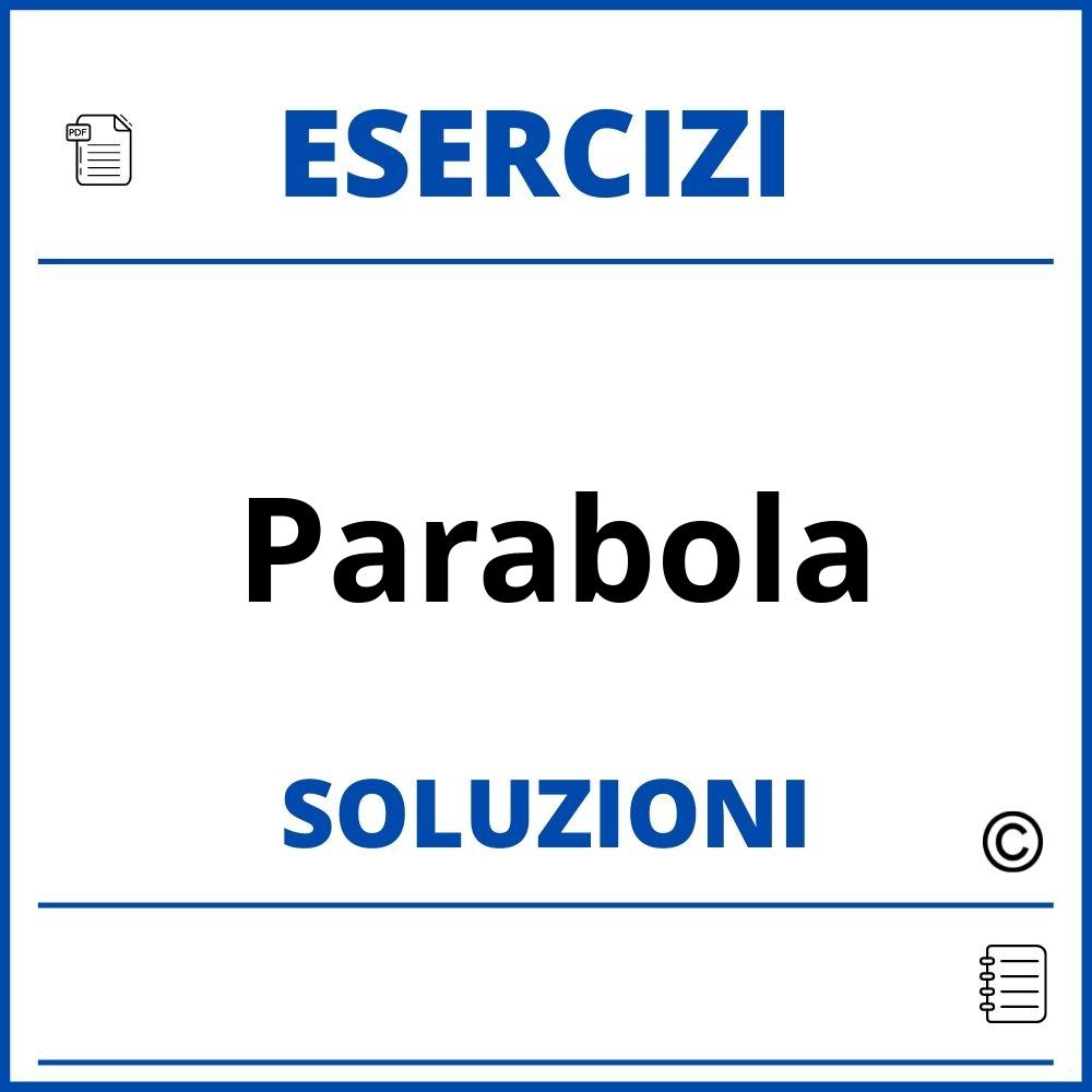 Esercizi Parabola Pdf Con Soluzioni