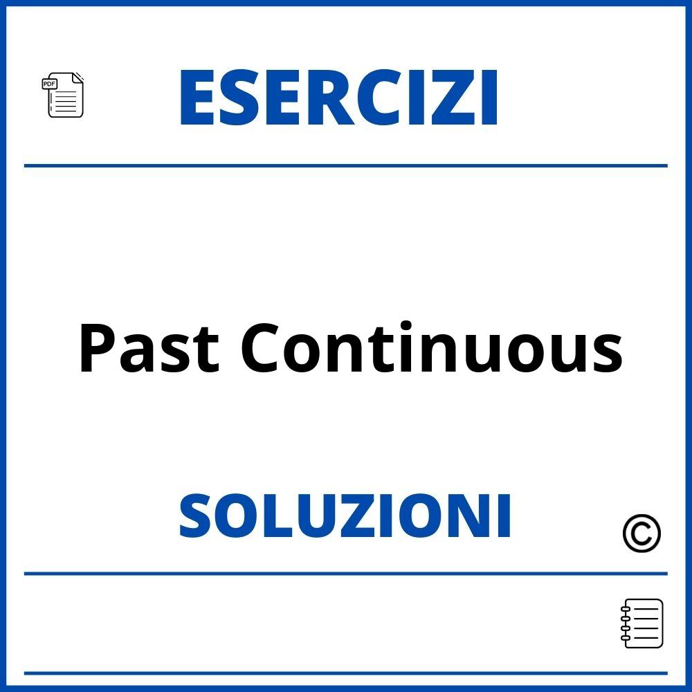 Esercizi Past Continuous Pdf Con Soluzioni